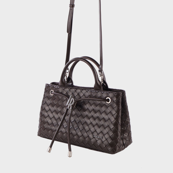 Borsa a mano MEGAN - DARK BROWN ESPRESSO