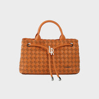 Borsa a mano MEGAN DENIM - ORANGE MANDARIN