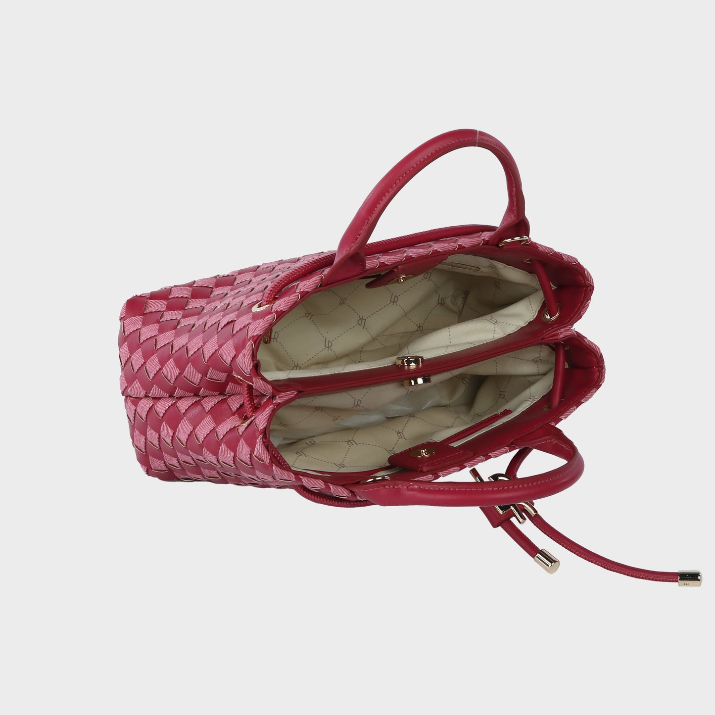 Borsa a mano MEGAN DENIM - STRAWBERRY PINK