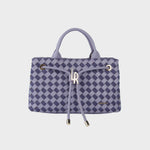 Bolso de mano MEGAN DENIM - VIOLET PLUM