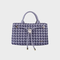 Borsa a mano MEGAN DENIM - VIOLET PLUM