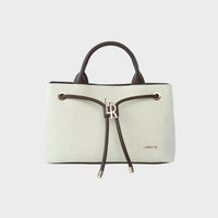 Borsa a mano MEGAN CANVAS - BROWN VANILLA