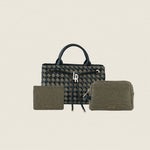 MEGAN DENIM MATCHING SET CUSTOM - BLACK BERRY