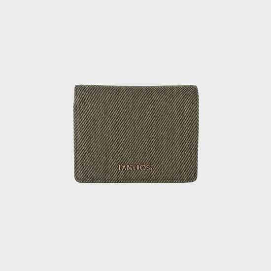 Portafoglio MEGAN WALLET DENIM - BLACK BERRY