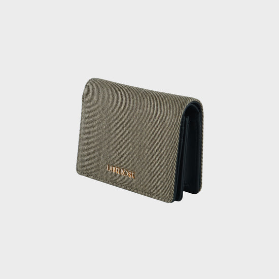 Portafoglio MEGAN WALLET DENIM - BLACK BERRY