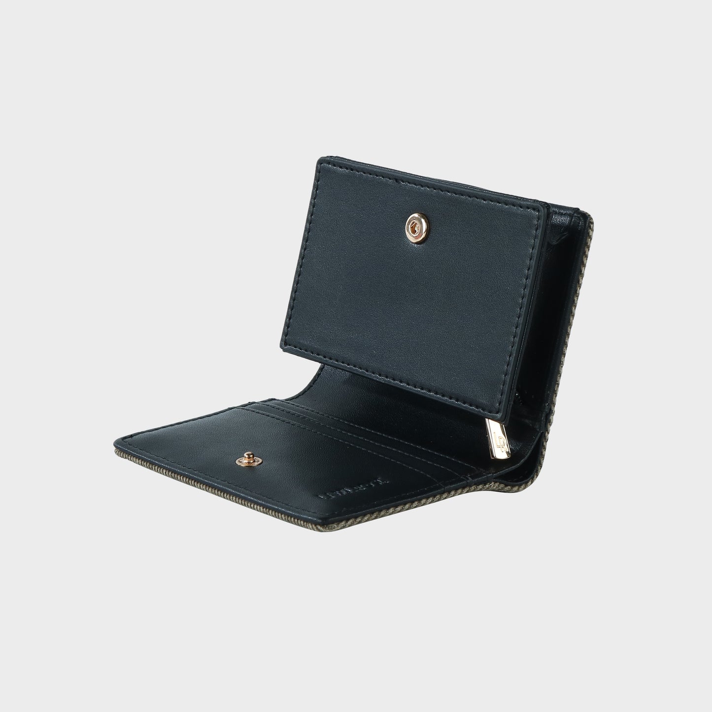 Cartera MEGAN WALLET DENIM - BLACK BERRY