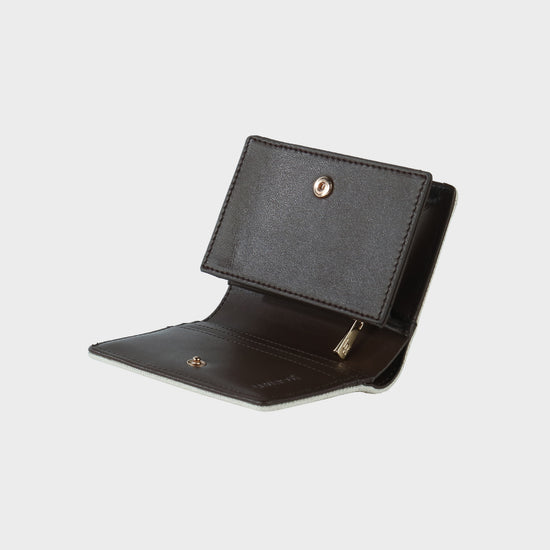 Portafoglio MEGAN WALLET CANVAS - BROWN VANILLA