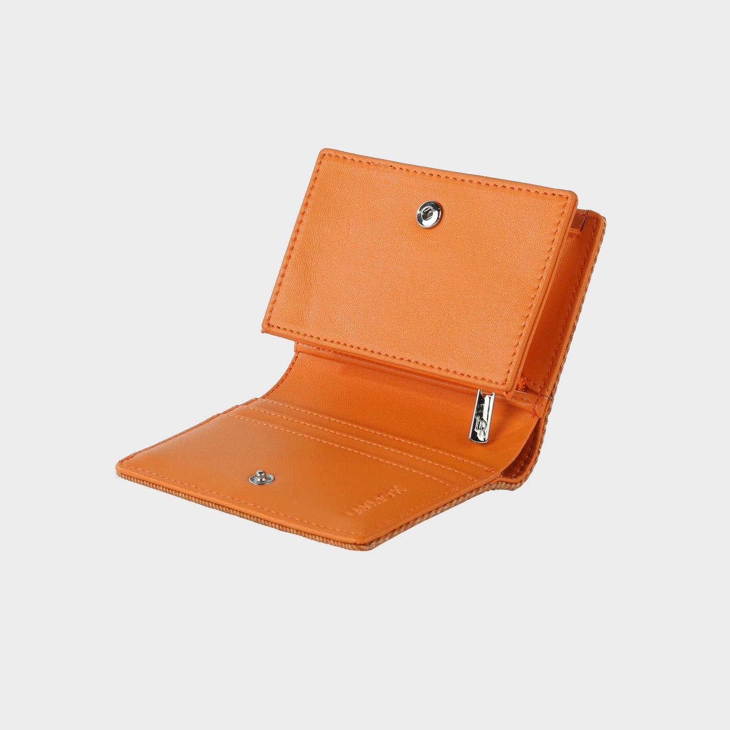 Monedero MEGAN WALLET DENIM - NARANJA MANDARINA