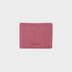 Cartera MEGAN WALLET DENIM - STRAWBERRY PINK