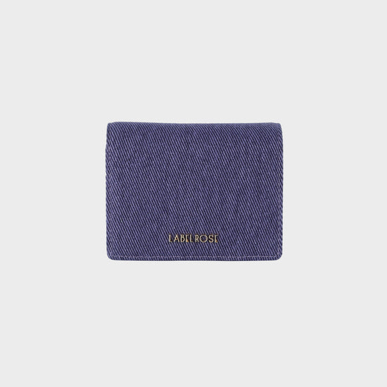 Portafoglio MEGAN WALLET DENIM - VIOLET PLUM