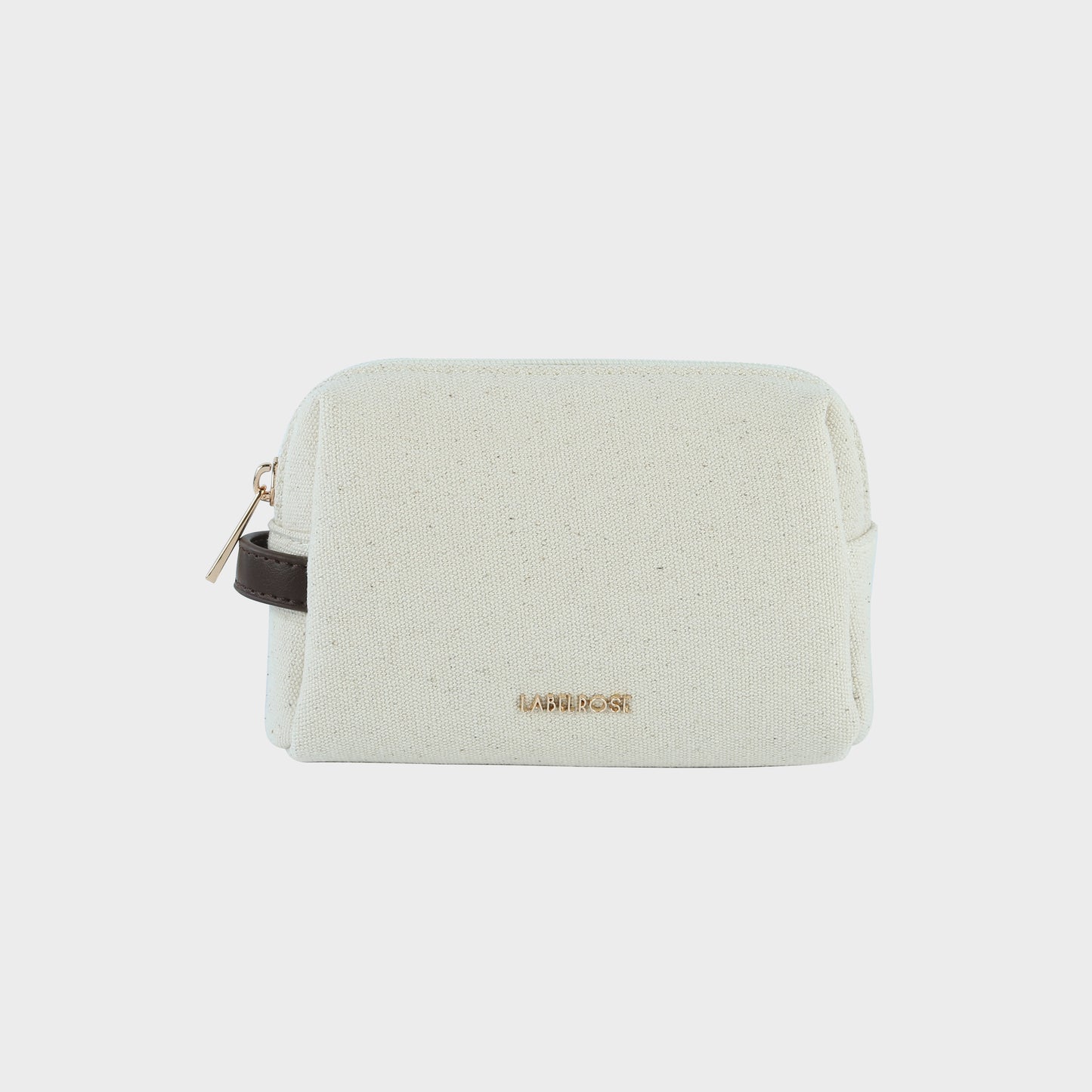 Pochette MEGAN CANVAS - BROWN VANILLA