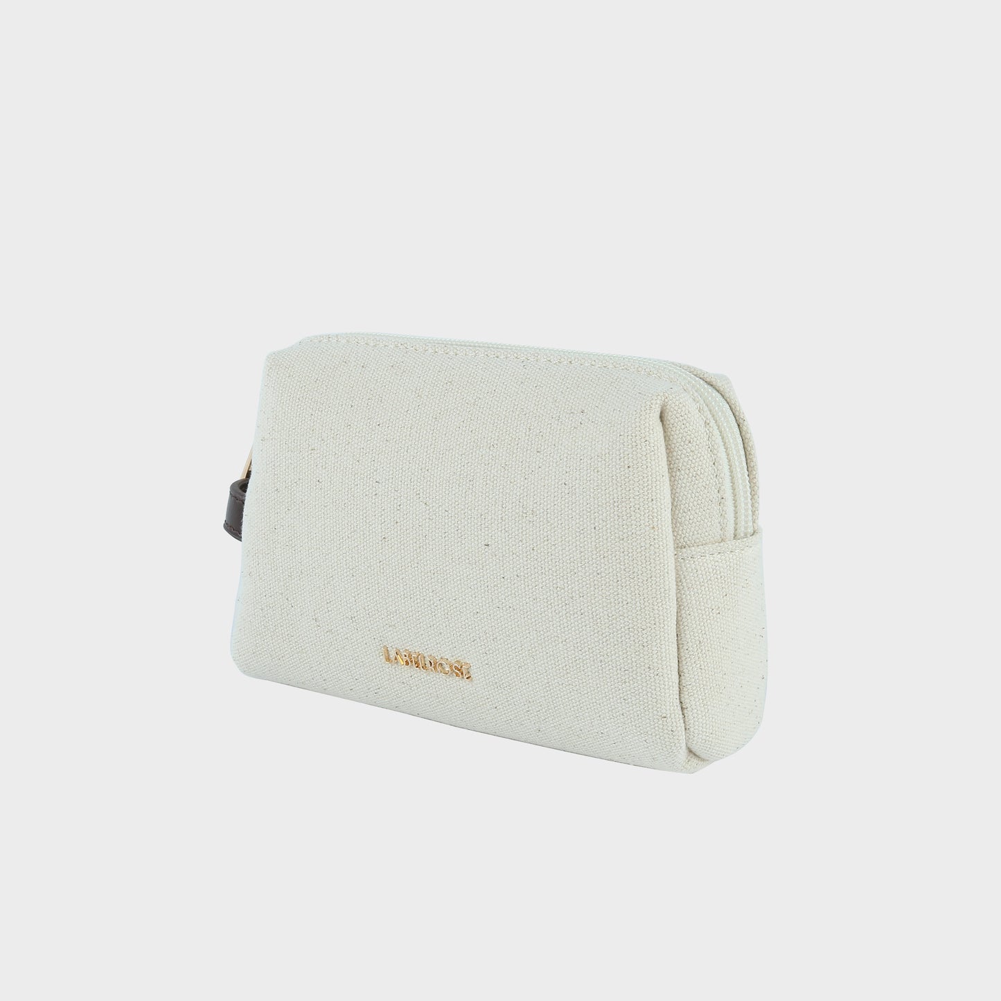 Pochette MEGAN CANVAS - BROWN VANILLA