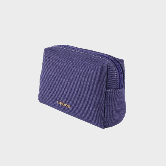 Pochette MEGAN DENIM - VIOLET PLUM