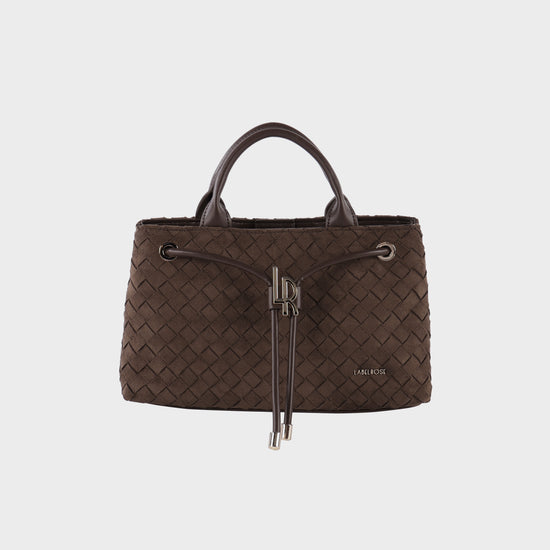 Borsa a mano MEGAN SIMILSUEDE - BROWN