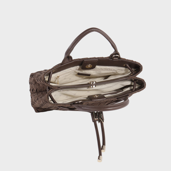 Borsa a mano MEGAN SIMILSUEDE - BROWN