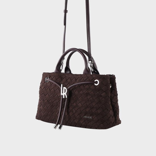 Borsa a mano MEGAN SIMILSUEDE - BURGUNDY