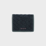 Portafoglio MEGAN WALLET SIMILSUEDE - BLUE