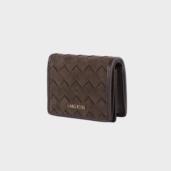 Portafoglio MEGAN WALLET SIMILSUEDE - BROWN