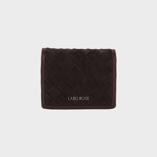 Portafoglio MEGAN WALLET SIMILSUEDE - BURGUNDY