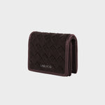Cartera MEGAN WALLET EN ANTE SINTÉTICO - BURDEOS
