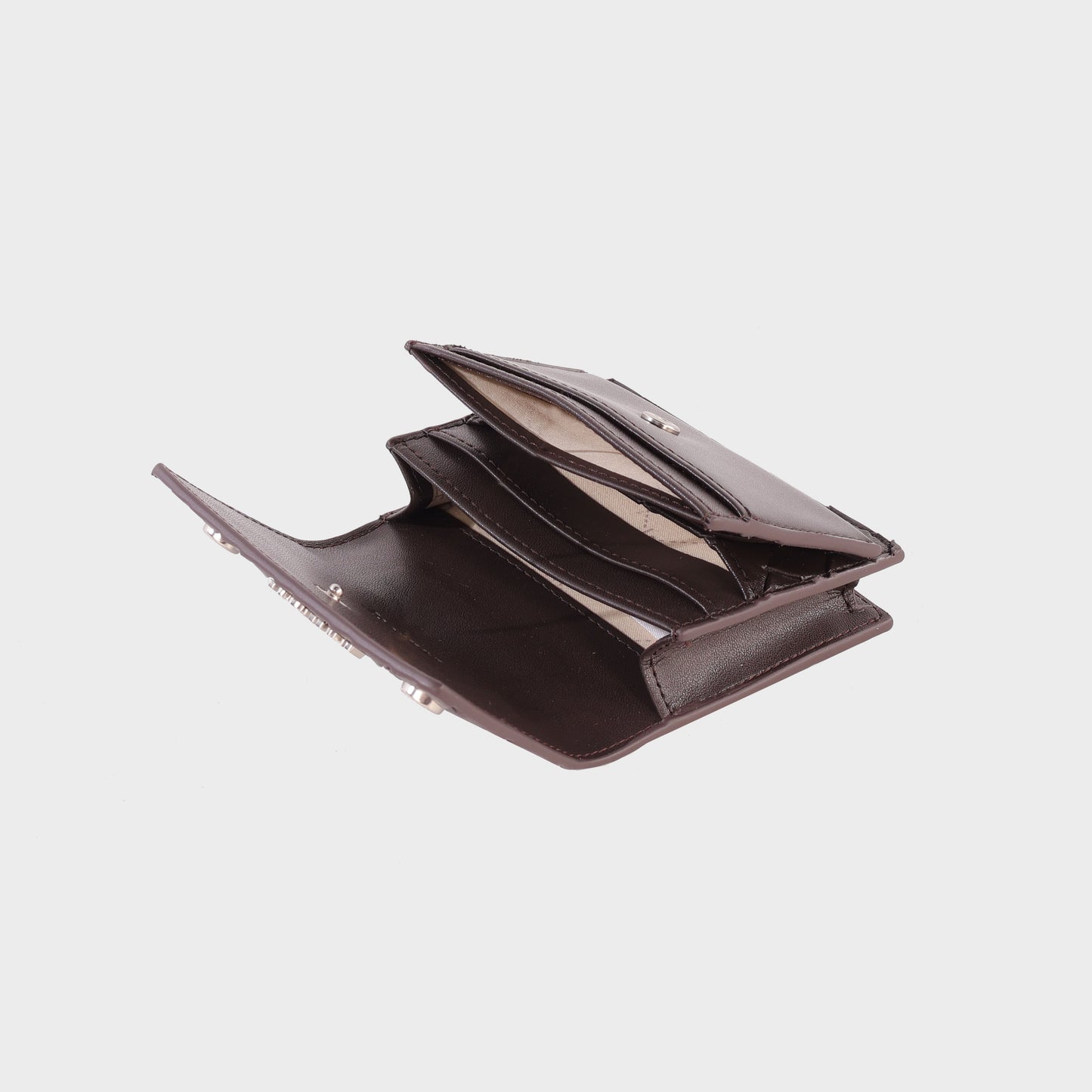 Portafoglio MEGAN WALLET - DARK BROWN ESPRESSO