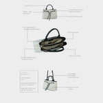 MEGAN CANVAS MATCHING SET CUSTOM - BLACK COCONUT