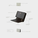 Portafoglio MEGAN WALLET CANVAS - BROWN VANILLA