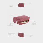Pochette MEGAN DENIM - CHERRYRED