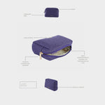 Pochette MEGAN DENIM - VIOLETA CIRUELA