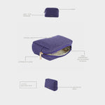 Pochette MEGAN DENIM - VIOLETA CIRUELA
