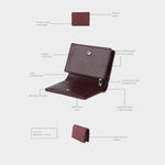 Monedero MEGAN WALLET DENIM - CHERRYRED