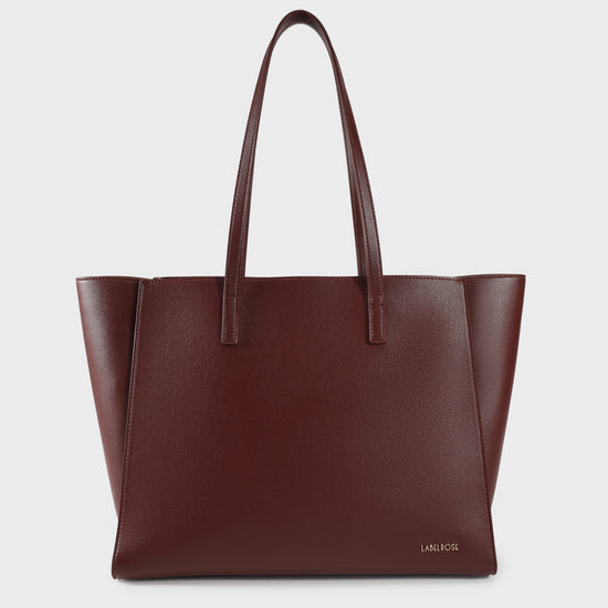 Shoulder bag MELISSA BIG - BURGUNDY
