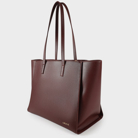 Shoulder bag MELISSA BIG - BURGUNDY