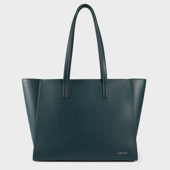 MELISSA BIG Shoulder Bag - DARK FOREST