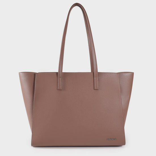 MELISSA BIG Shoulder Bag - MAUVE