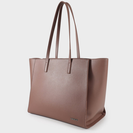 MELISSA BIG Shoulder Bag - MAUVE