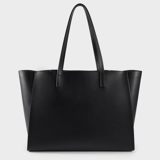 Borsa a spalla MELISSA EXTRA BIG - BLACK SILVER