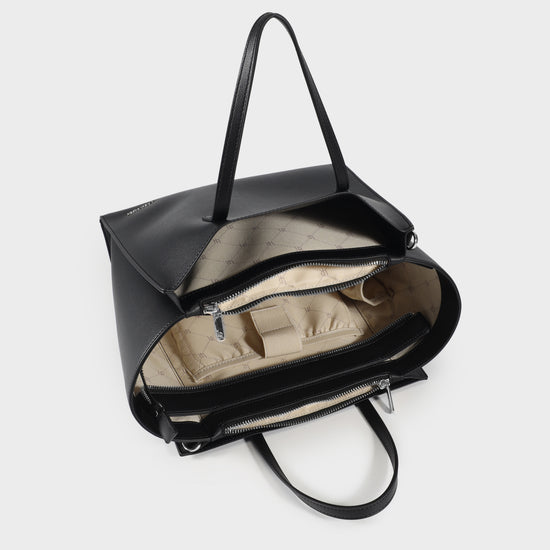 Borsa a mano MELISSA - BLACK SILVER