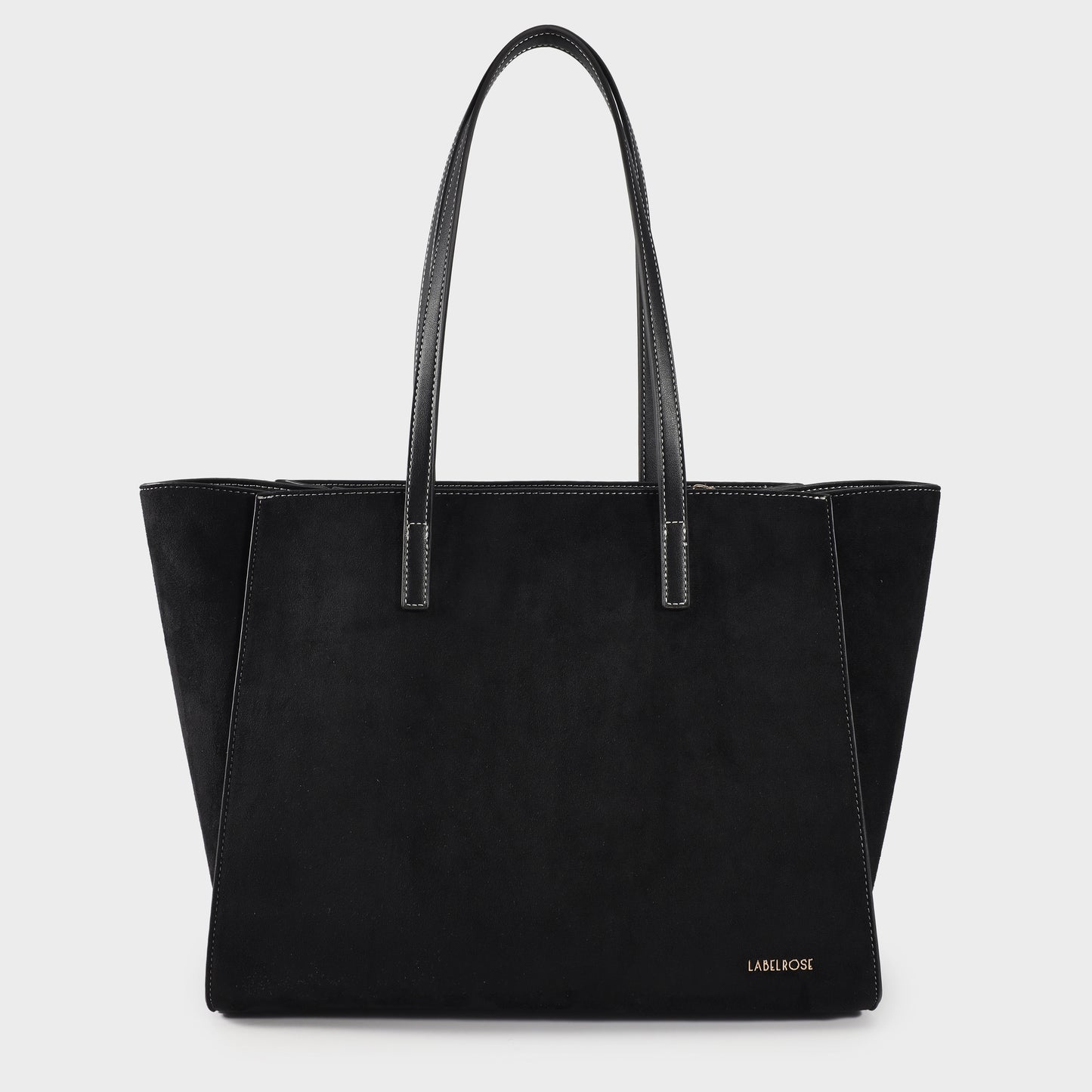 Borsa a spalla MELISSA BIG SIMILSUEDE - BLACK GOLD