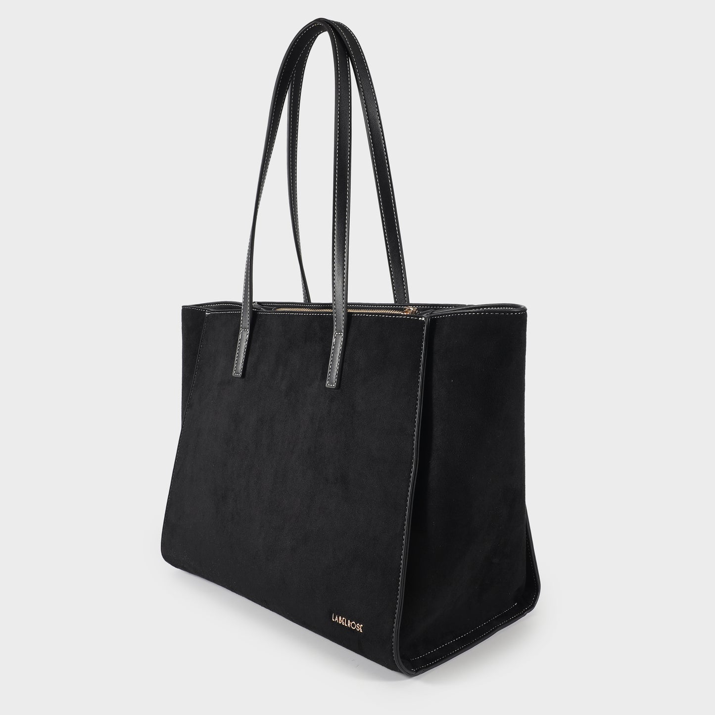 Borsa a spalla MELISSA BIG SIMILSUEDE - BLACK GOLD