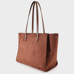 Borsa a spalla MELISSA BIG SIMILSUEDE - CARAMEL