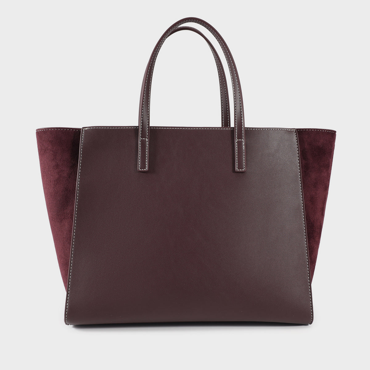 Borsa a mano MELISSA SIMILSUEDE - AUBERGINE