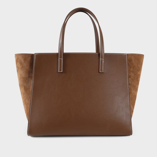 Borsa a mano MELISSA SIMILSUEDE - BISCUIT