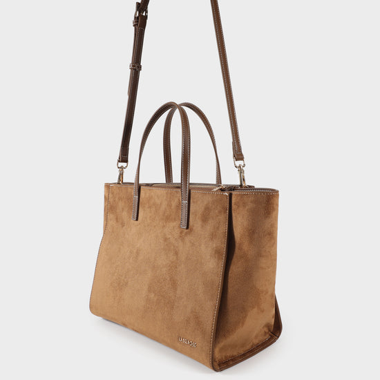 Borsa a mano MELISSA SIMILSUEDE - BISCUIT