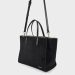 Bolso de mano MELISSA SIMIL ANTE - NEGRO DORADO