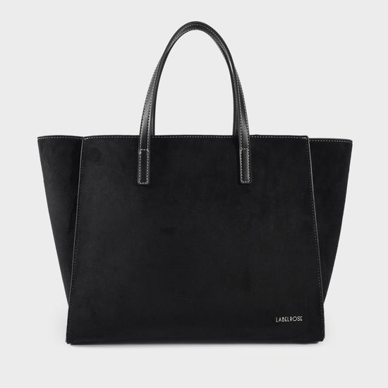 Borsa a mano MELISSA SIMILSUEDE - BLACK SILVER