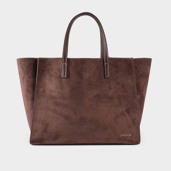 Borsa a mano MELISSA SIMILSUEDE - CHOCOLATE