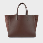 Borsa a mano MELISSA SIMILSUEDE - CHOCOLATE