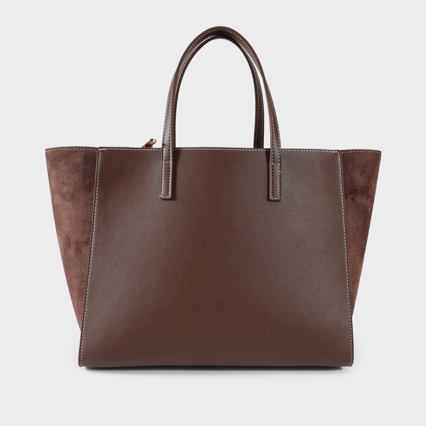 Borsa a mano MELISSA SIMILSUEDE - CHOCOLATE