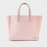 MELISSA FAUX SUEDE Handbag - PINK